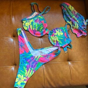 Summer vibes ☀️ SHEIN size medium two- piece swimsuit
